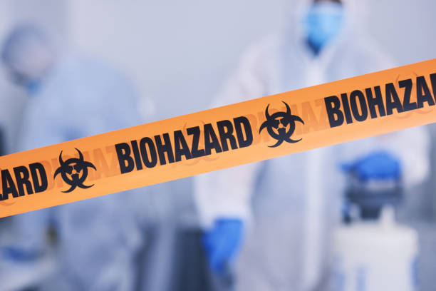 Professional Hoarding Cleanup technician working in Warner, NH